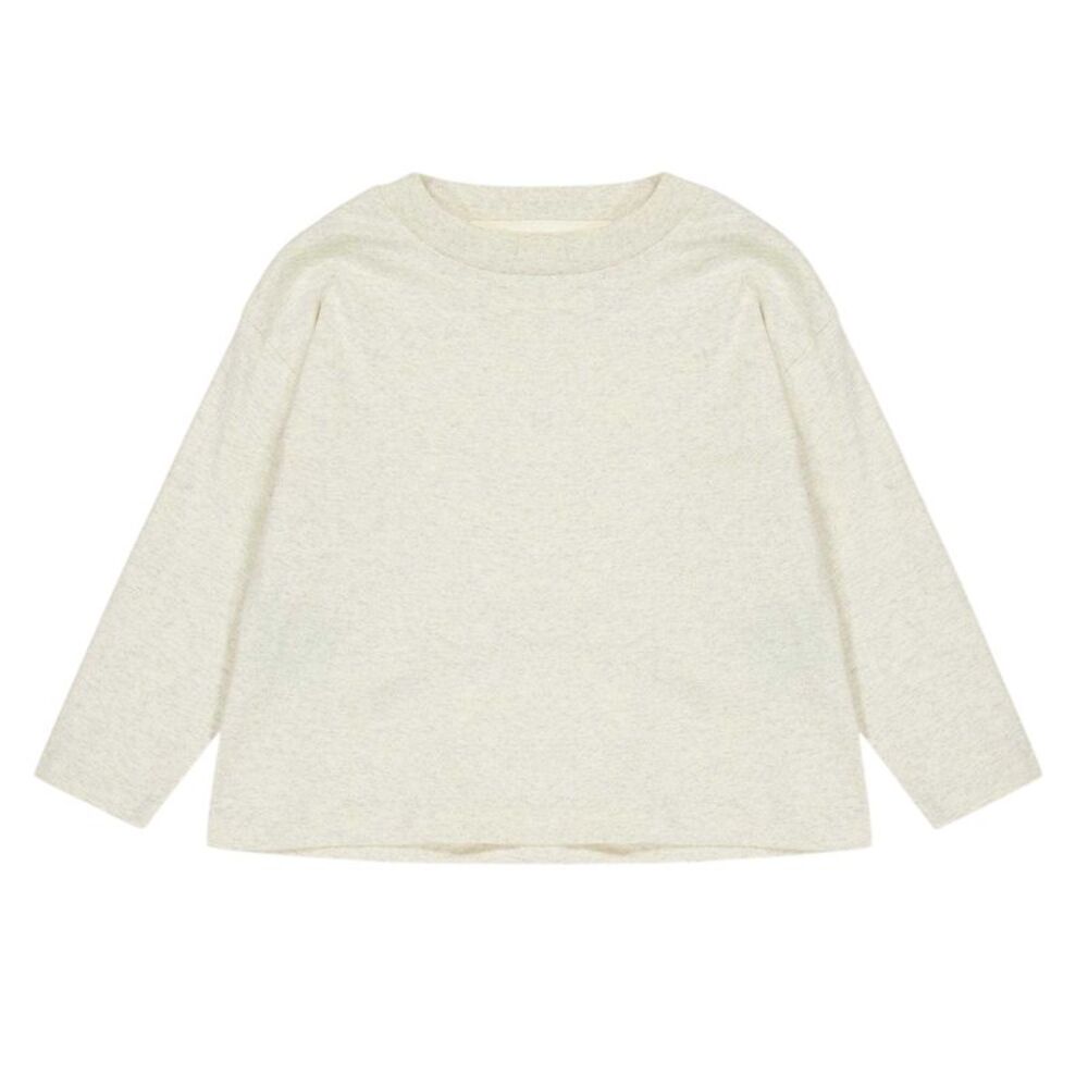 Fear Of God Essentials Childrens/Kids Long-Sleeved T-Shirt / Oatmeal Heather